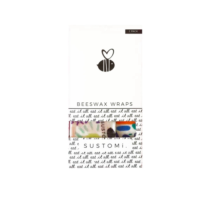 Limited Edition Beeswax Wraps  Shuh Lees Dreams 2 pack: 1S 1M