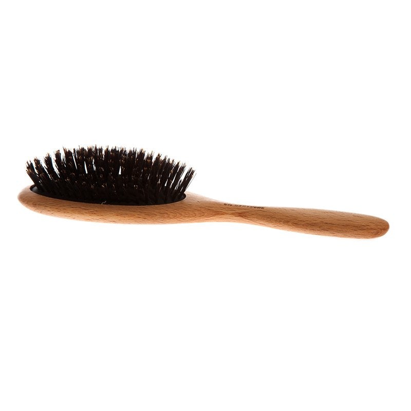 Hair Brush Big Oval – Oiltreated Beech wood, Wild boar bristle