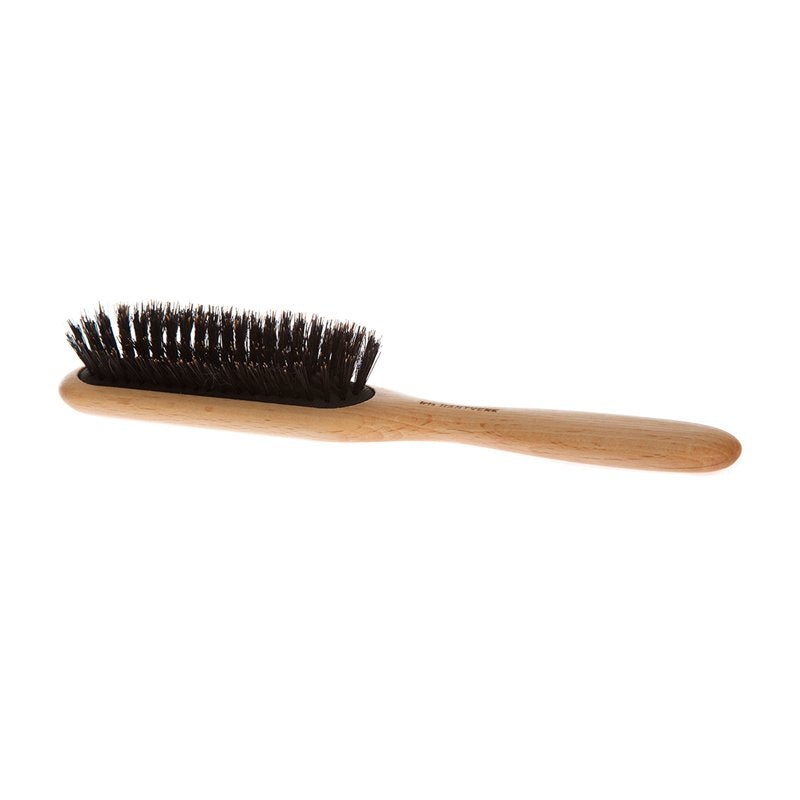 Hair Brush Rectangular – Beech wood, Wild boar bristle
