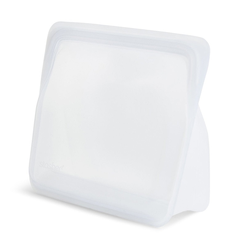 Reusable Silicone Stand-Up Bag (Clear)