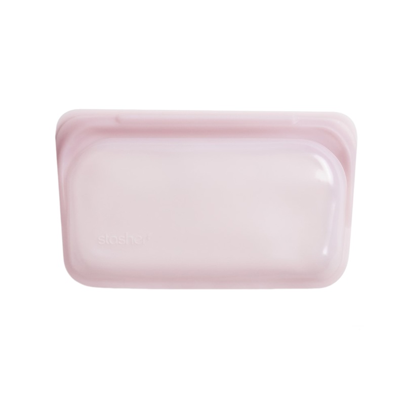 Reusable Silicone Snack Bag (Rose Quartz)
