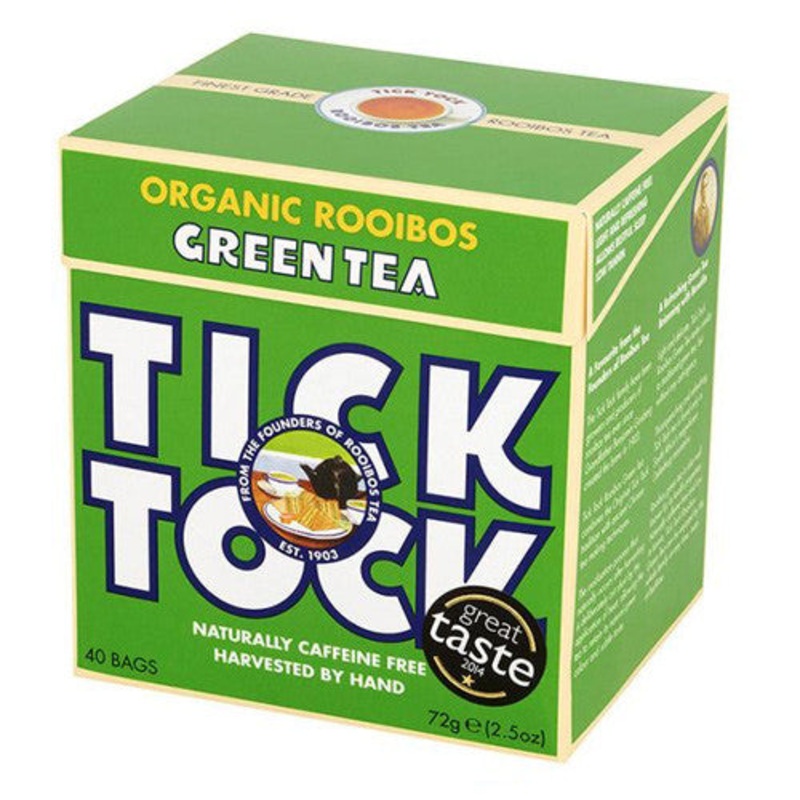Tick Tock Organic Rooibos Green Tea