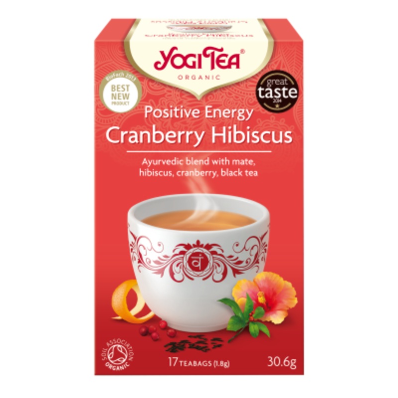 Yogi Organic Cranberry Hibiscus