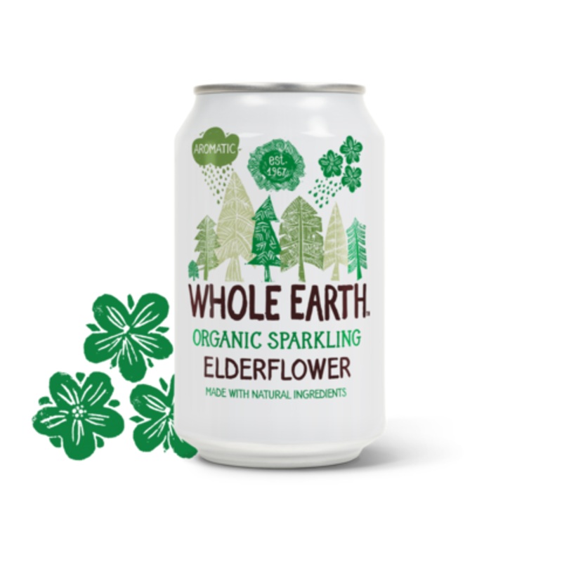 Whole Earth Organic Sparkling Elderflower