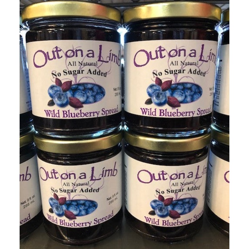 Out on a Limb- No Sugar Blueberry Spread