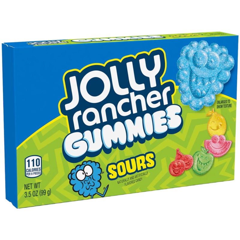 Jolly Rancher Sour Gummies Theatre Box – 3.5oz (99g)