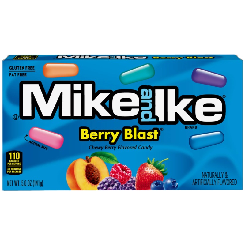 Mike & Ike Berry Blast Theatre Box – 5oz (120g)