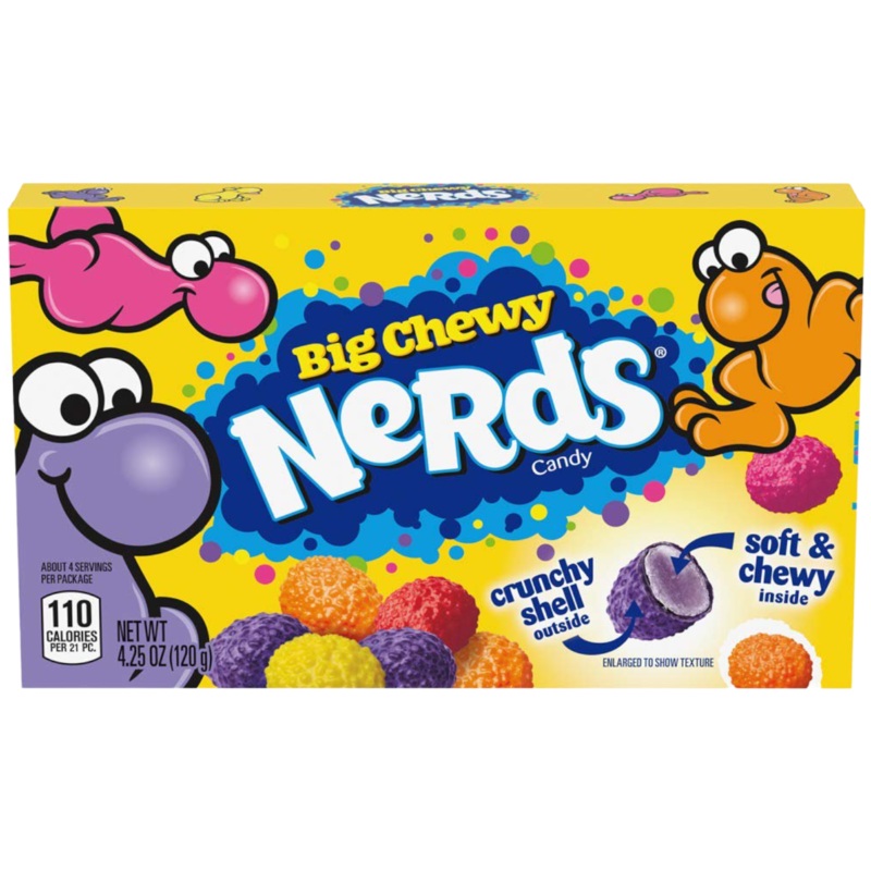 Nerds Big Chewy Theatre Box – 4.25oz (120g)