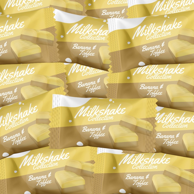 Banana & Toffee Milkshake Bites
