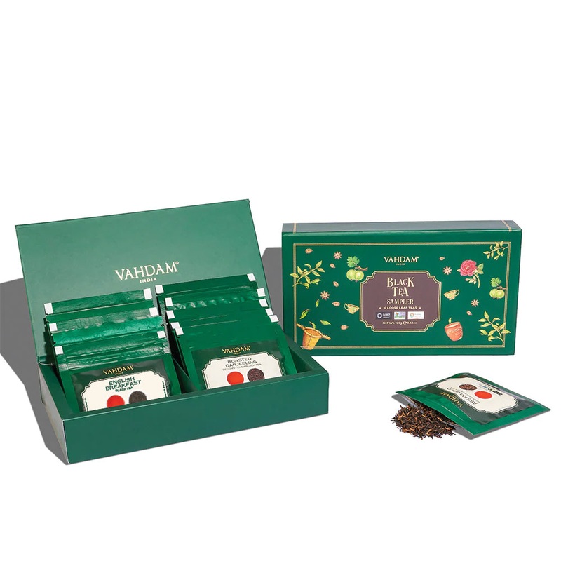 Black Tea Loose Leaf Sampler, 10 Teas