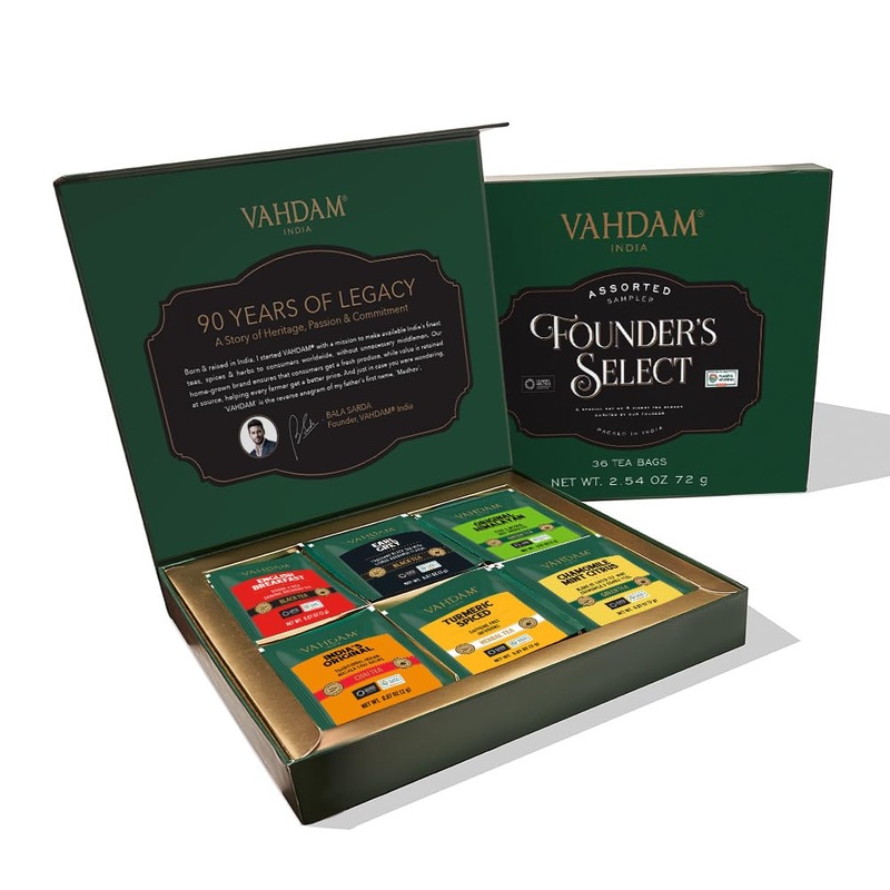 Founder’s Select Gift Set, 36 Teas