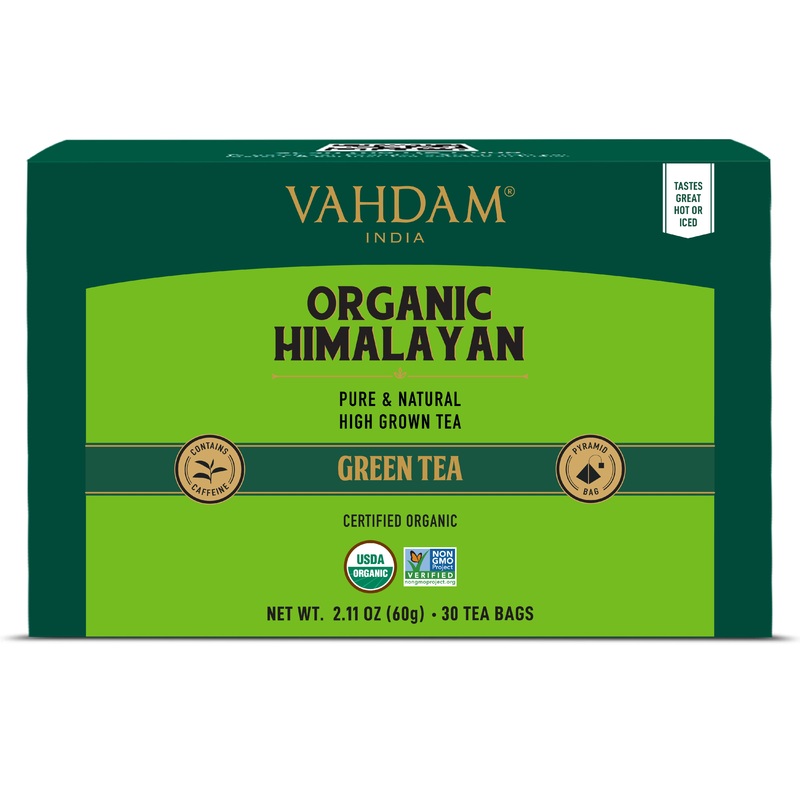 Organic Himalayan Green Tea, 30 Count