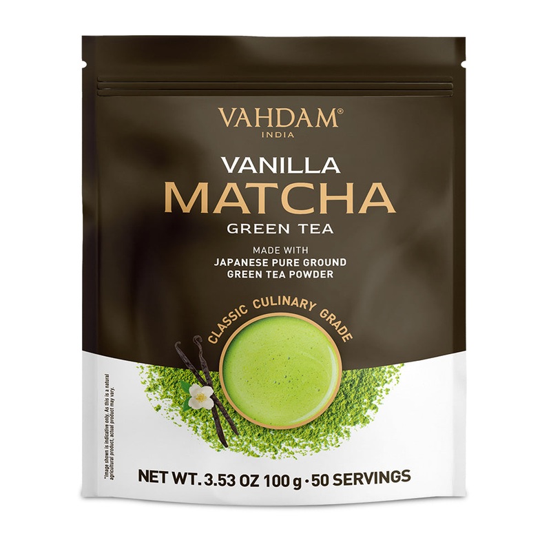 Vanilla Matcha Green Tea Powder, 1.76 oz