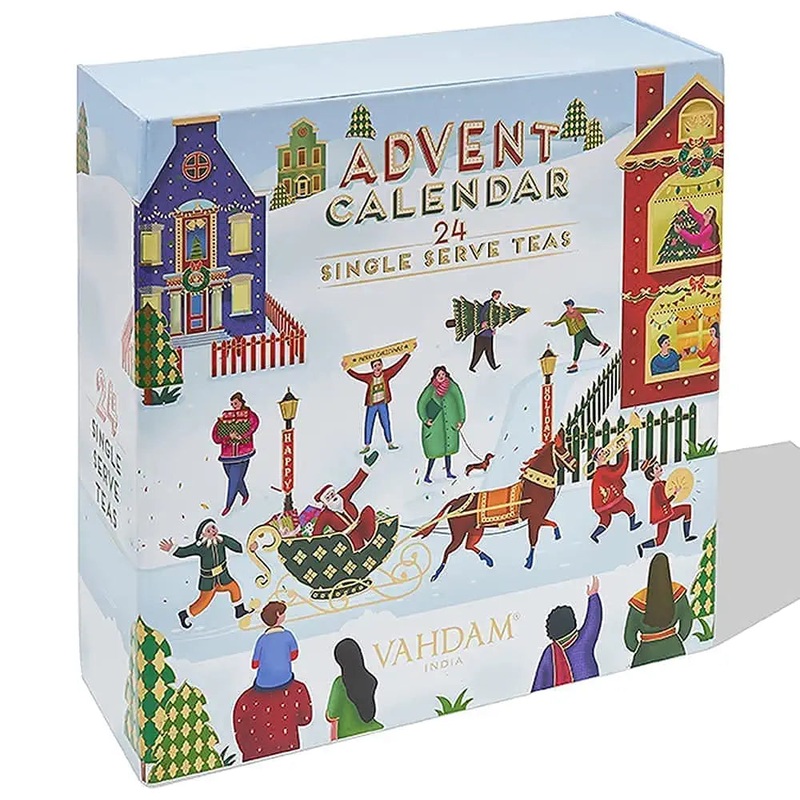 Advent Calendar Tea Bags Gift Set, 120 Teas