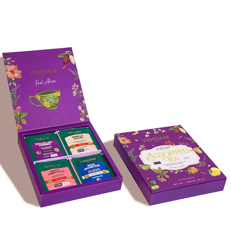 Classic Tea Sampler, Gift Set, 24 Teas