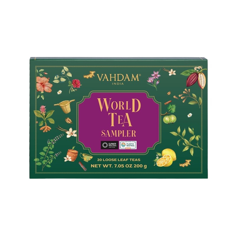 20 Teas Loose Leaf Sampler – 1 Pack