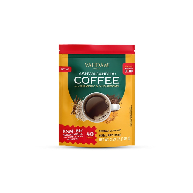 Ashwagandha Coffee (1 Pack)|40 Servings  30-Day Money Back Guarantee