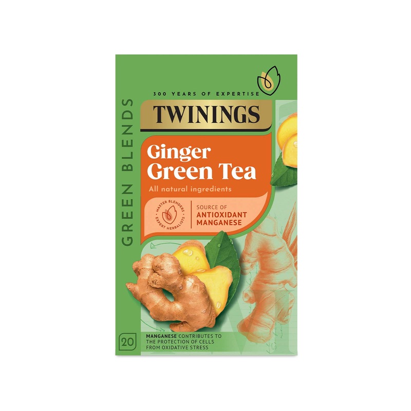 Green Tea & Ginger – 20 Tea Bags