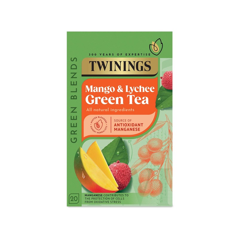 Green Tea, Mango & Lychee – 20 Tea Bags