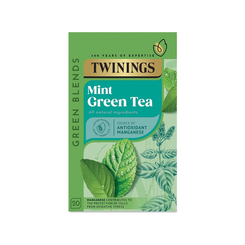 Green Tea & Mint – 20 Tea Bags