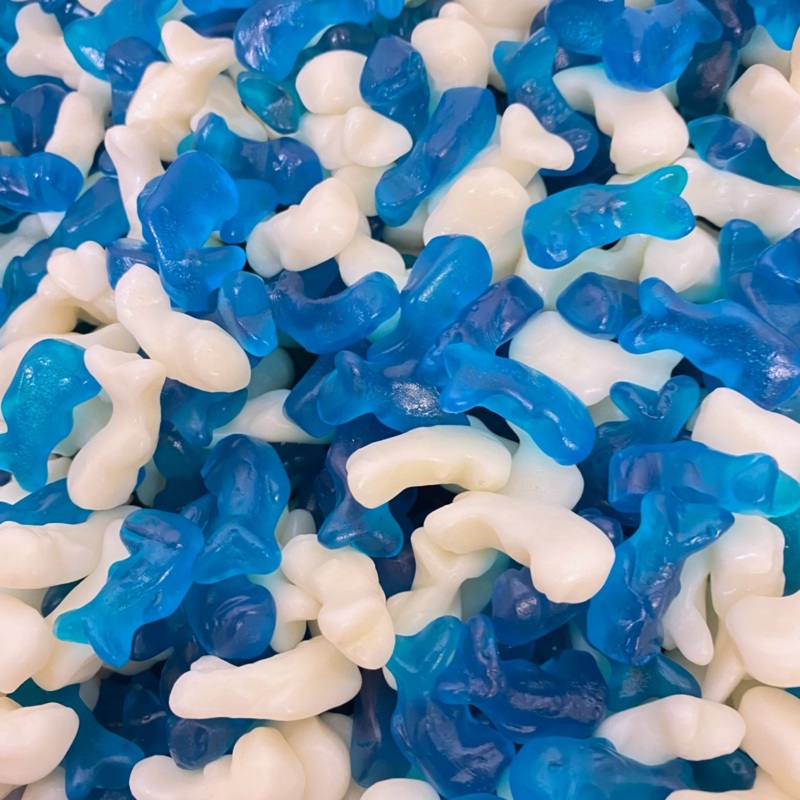 Baby Dolphins|125g (0.28lb)|250g (0.55lb)|500g (1.1lb)|1kg (2.2lb)|P|B|62.5g (0.14lb)