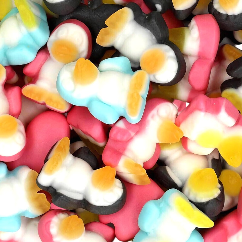 Trolli Gummy Penguins|125g (0.28lb)|250g (0.55lb)|500g (1.1lb)|1kg (2.2lb)|P|B|62.5g (0.14lb)