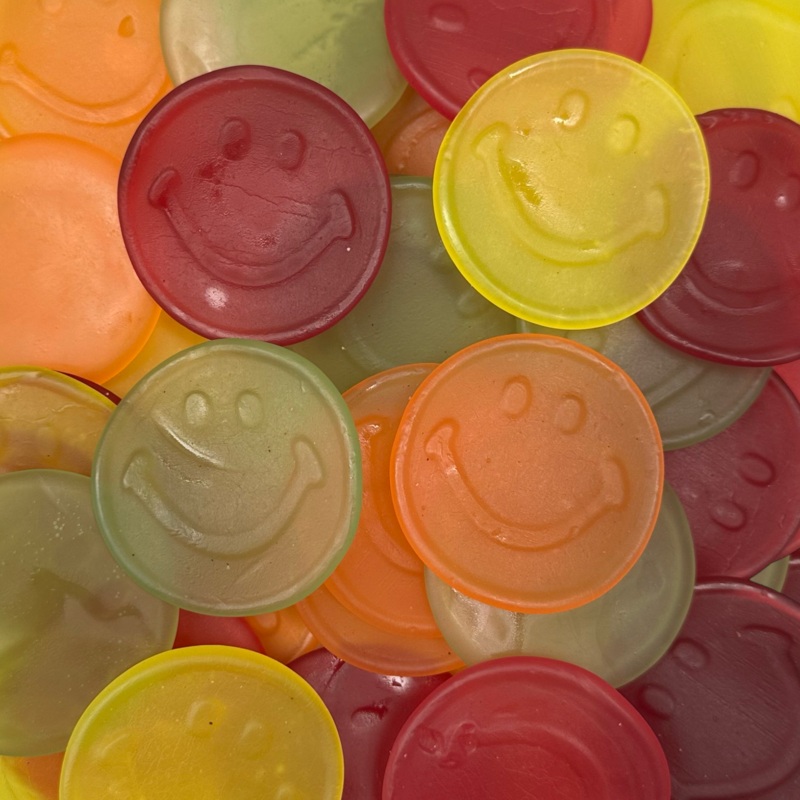 Wine Gum Smiles|125g (0.28lb)|250g (0.55lb)|500g (1.1lb)|1kg (2.2lb)|P|B|62.5g (0.14lb)
