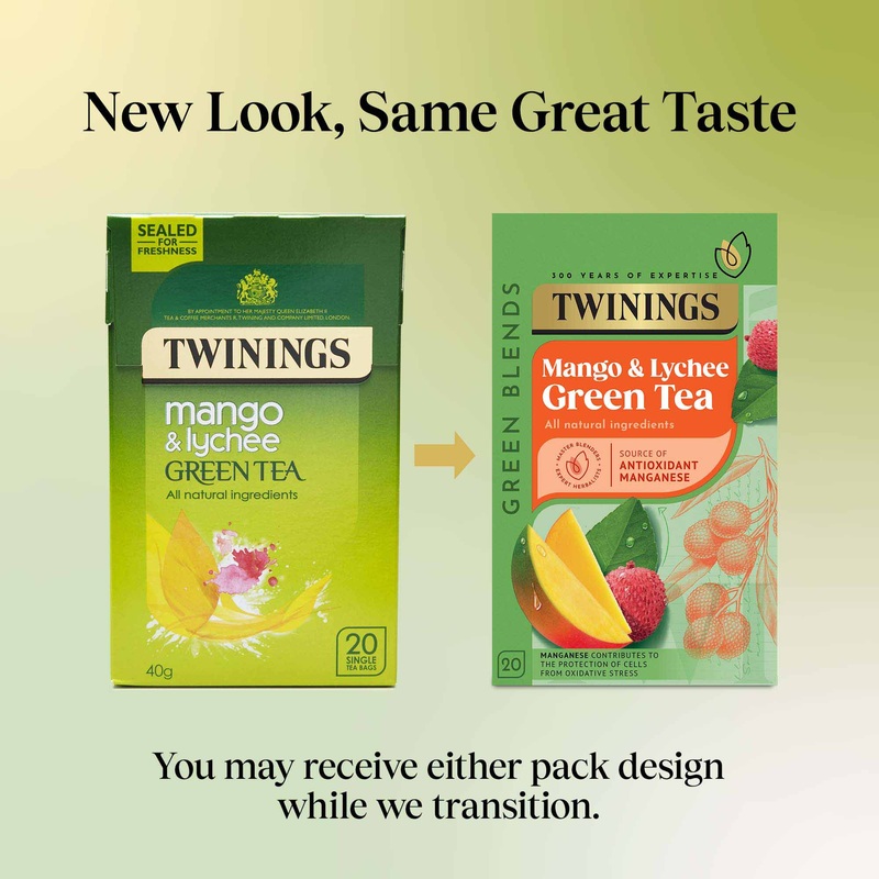 Clearance Green Tea, Mango & Lychee – 20 Tea Bags