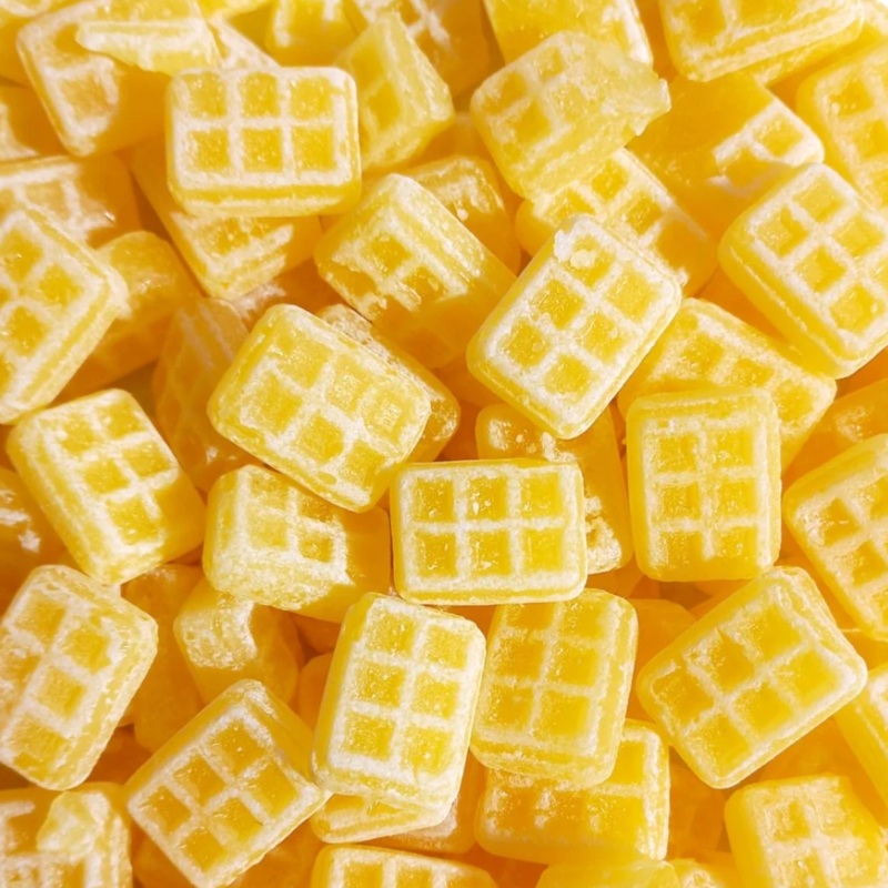 Butter Waffle Hard Candy|125g (0.28lb)|250g (0.55lb)|500g (1.1lb)|1kg (2.2lb)|P|B|62.5g (0.14lb)