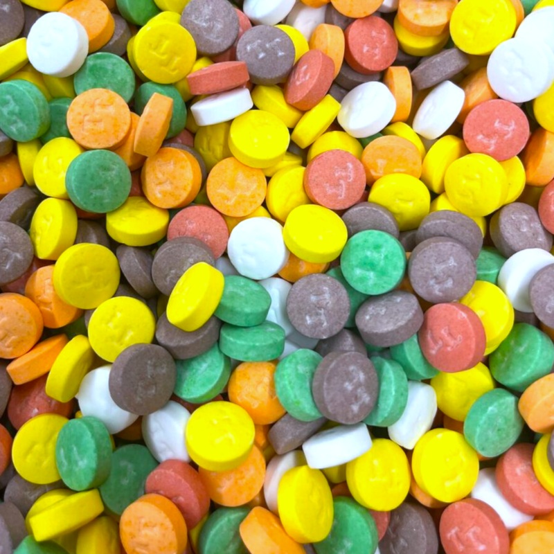 Tangy Hard Candy Fruity Tarts|125g (0.28lb)|250g (0.55lb)|500g (1.1lb)|1kg (2.2lb)|P|B|62.5g (0.14lb)