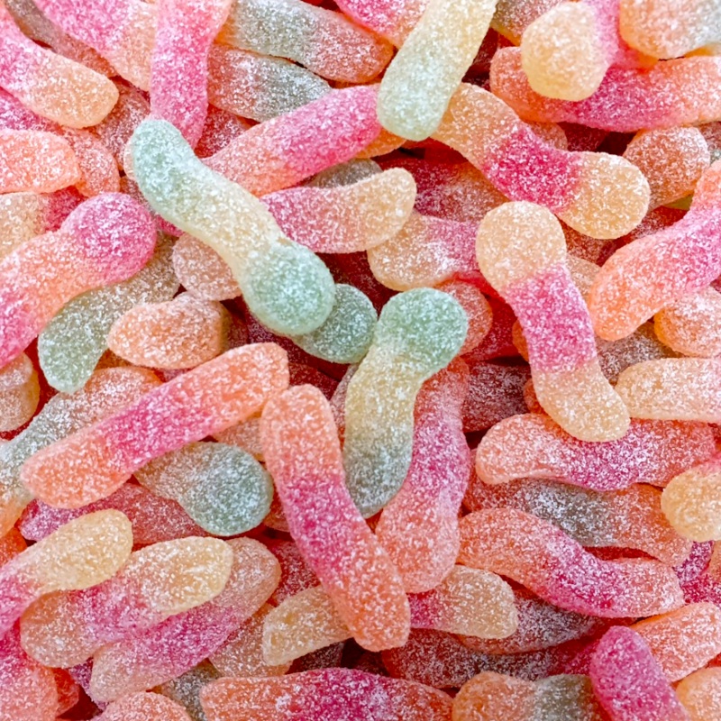 Acid Sour Worms|125g (0.28lb)|250g (0.55lb)|500g (1.1lb)|1kg (2.2lb)|P|B|62.5g (0.14lb)