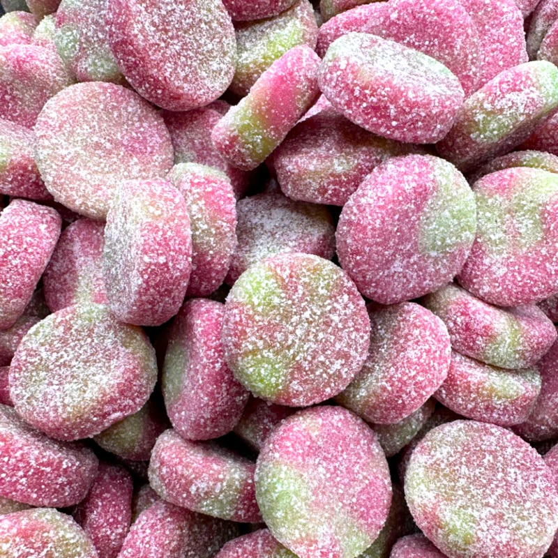 Watermelon & Lime Sour Bites|125g (0.28lb)|250g (0.55lb)|500g (1.1lb)|1kg (2.2lb)|P|B|62.5g (0.14lb)