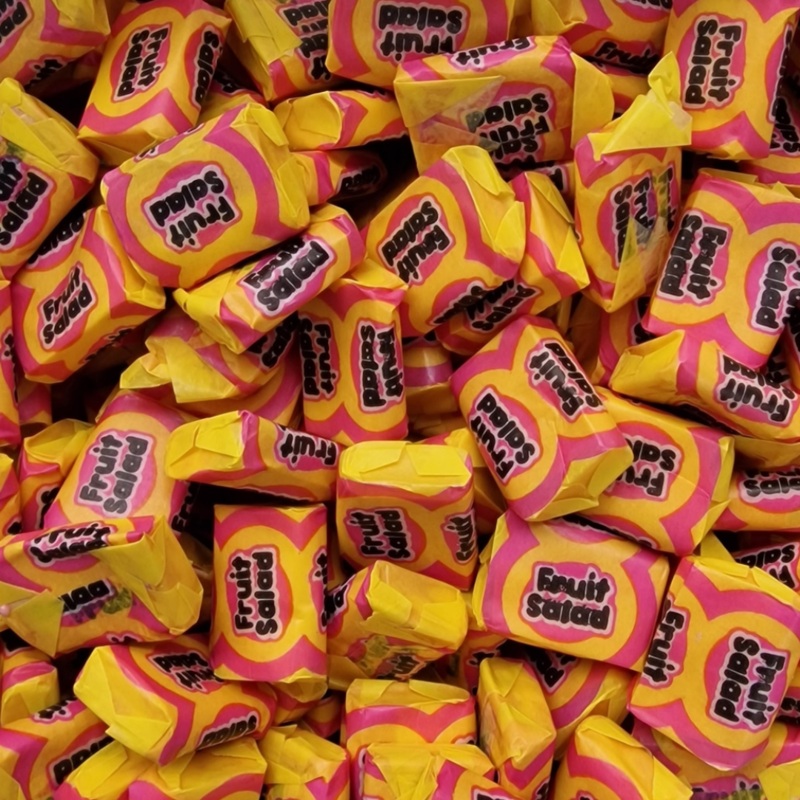 Barratt Fruit Salad Chews|125g (0.28lb)|250g (0.55lb)|500g (1.1lb)|1kg (2.2lb)|P|B|62.5g (0.14lb)