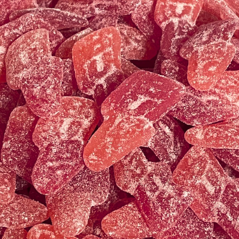 BUBS Sour Bolts|125g (0.28lb)|250g (0.55lb)|500g (1.1lb)|1kg (2.2lb)|P|B|62.5g (0.14lb)