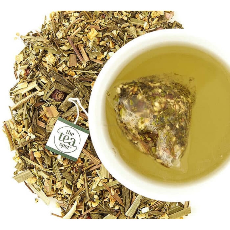 Decaf Lemon Ginger, Organic|Loose leaf sample|1/4 LB Loose|1 LB Loose|15 Sachets|50 Sachets