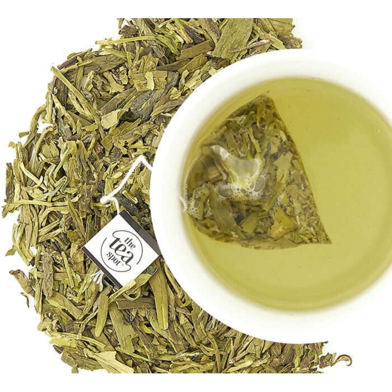 Dragonwell, Spring Organic|Loose leaf sample|3.0 oz Loose|1 LB Loose|15 Sachets|50 Sachets