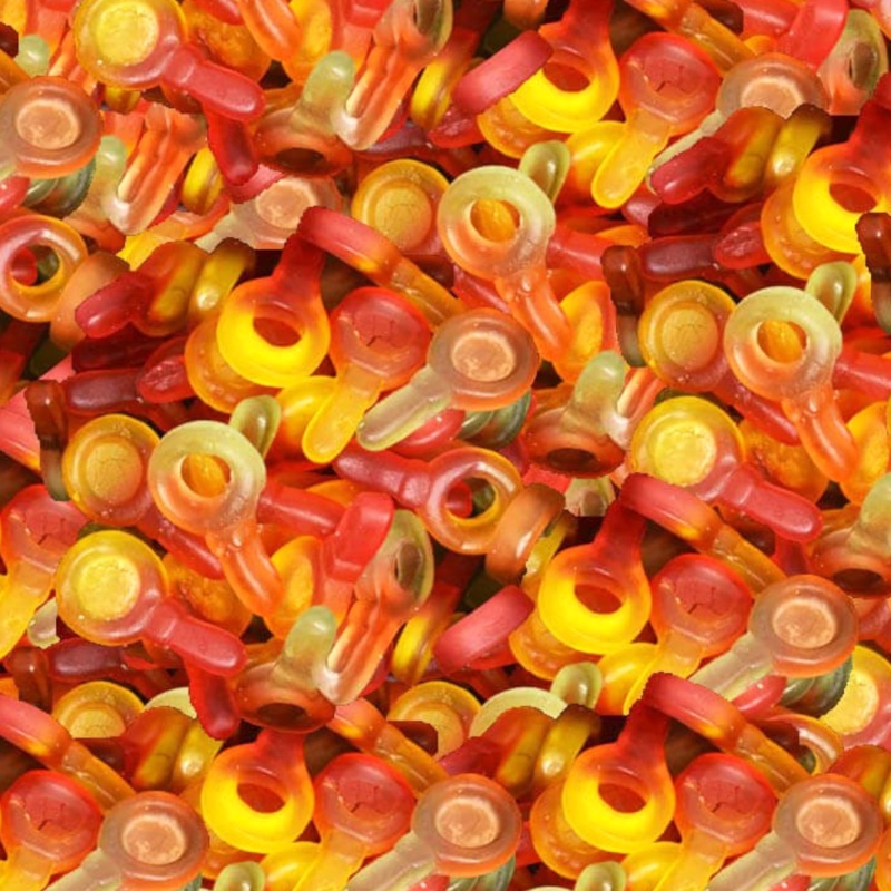 Sugar Free Fruity Dummies|125g (0.28lb)|250g (0.55lb)|500g (1.1lb)|1kg (2.2lb)|P|B|62.5g (0.14lb)