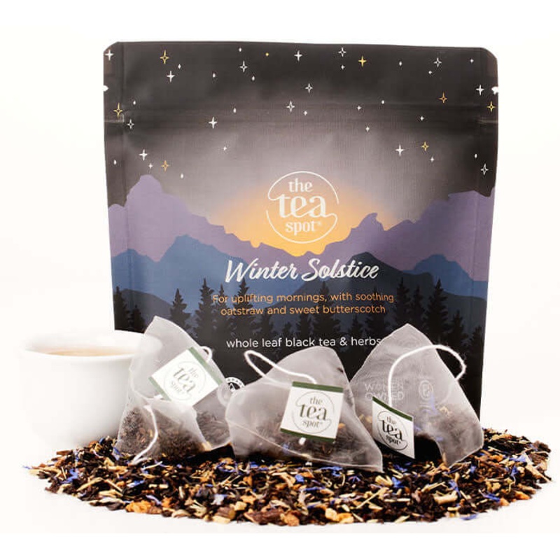 Winter Solstice|Loose leaf sample|15 Sachets|50 Sachets|1/4 LB Loose|1 LB Loose