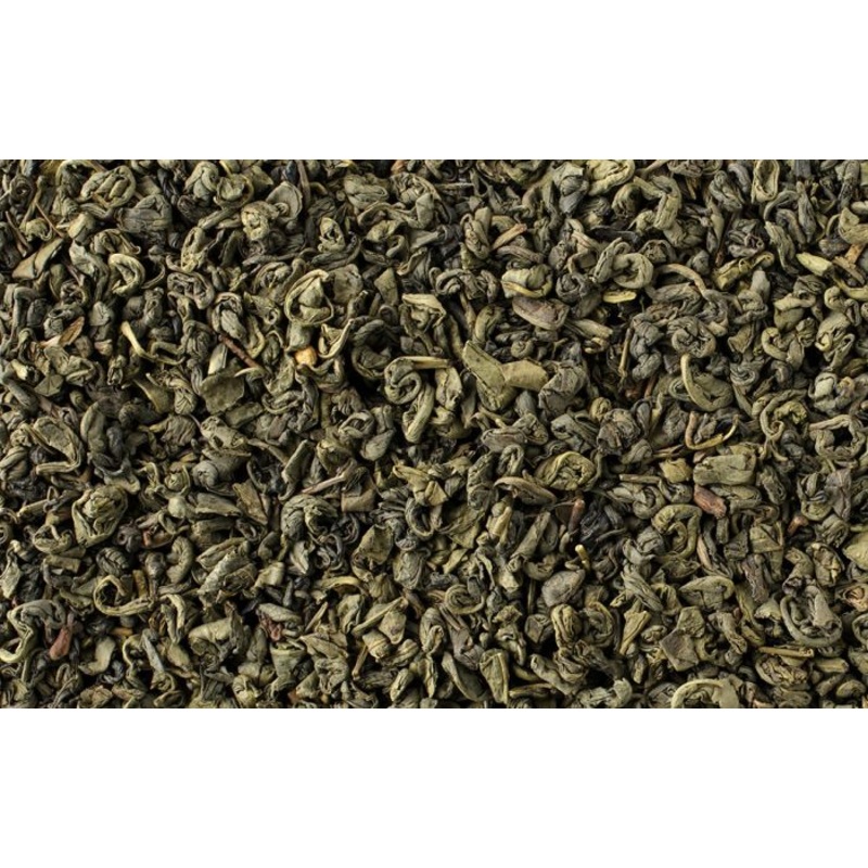 Organic Pinhead Gunpowder Green
