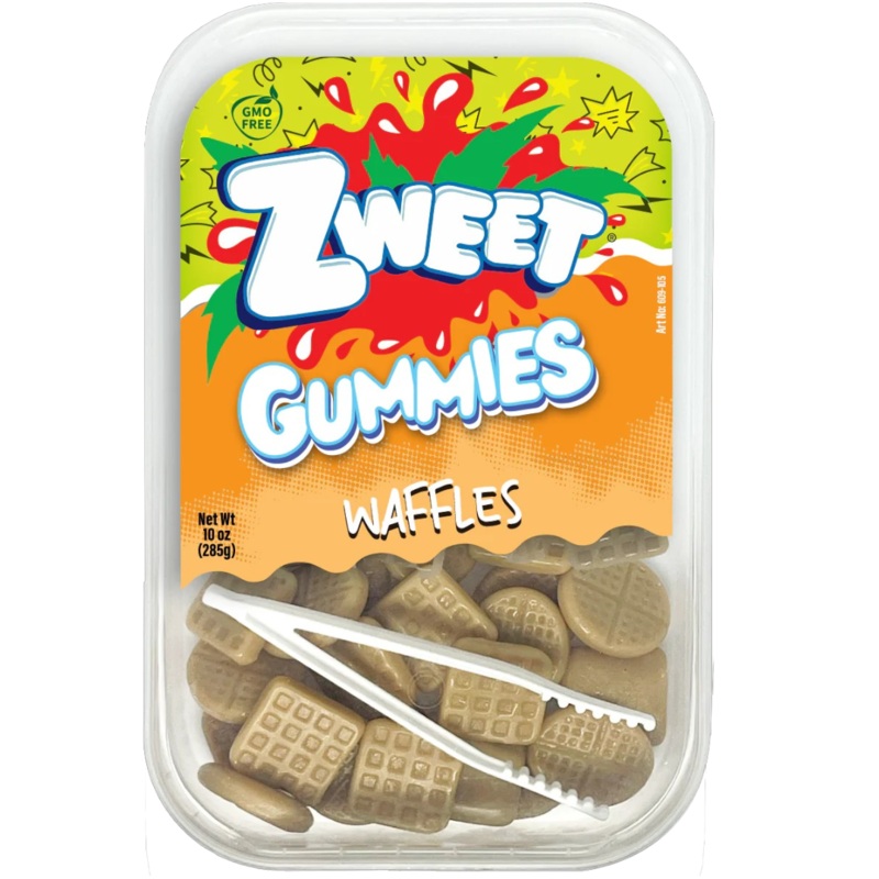 Zweet Gummies Waffles Share Box – 10oz (285g)