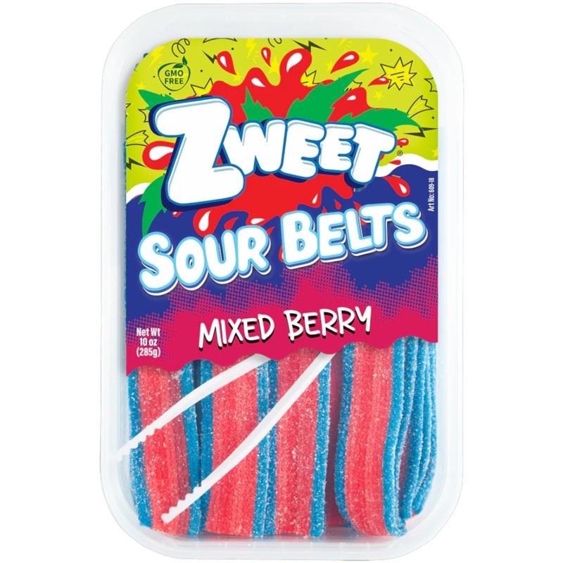 Zweet Sour Belts Mixed Berry Share Box – 10oz (285g)
