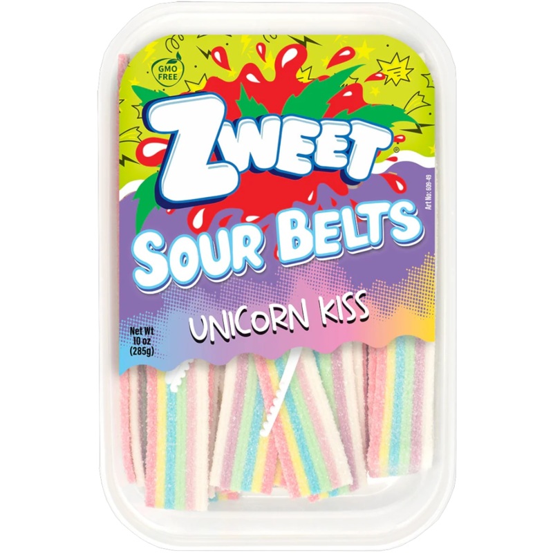 Zweet Sour Belts Unicorn Kiss Share Box – 10oz (285g)