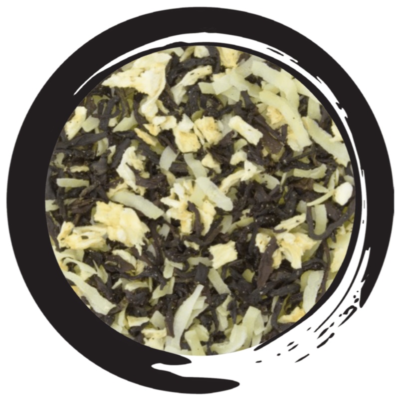Pina Colada – Black Tea|1 oz (avg. 7 large cups)|2 oz|4 oz|16 oz|Cold Brew Pack (brews 64 oz) Low Sugar|Cold Brew Pack (brews 64 oz) No Sugar