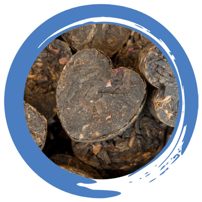 Dark Rose – Pu’erh Tea|1 oz (avg. 7 large cups)|2 oz|4 oz|16 oz|Cold Brew Pack (brews 64 oz) Low Sugar|Cold Brew Pack (brews 64 oz) No Sugar