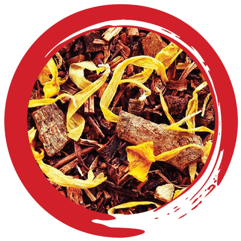 Pumpkin Pie – Honeybush Tea|1 oz (avg. 7 large cups)|2 oz|4 oz|16 oz|Cold Brew Pack (brews 64 oz) Low Sugar|Cold Brew Pack (brews 64 oz) No Sugar