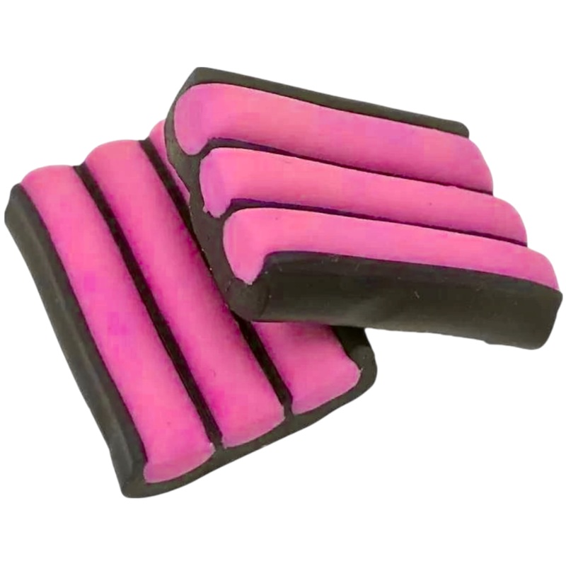 Strawberry Liquorice Stripes|125g (0.28lb)|250g (0.55lb)|500g (1.1lb)|1kg (2.2lb)|P|B|62.5g (0.14lb)