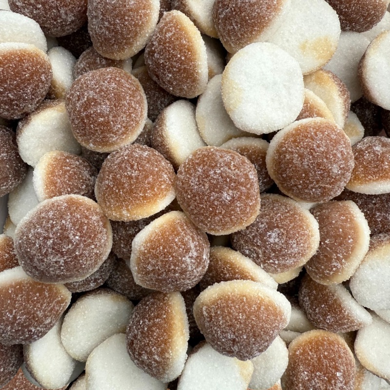 Sugared Coconuts|125g (0.28lb)|250g (0.55lb)|500g (1.1lb)|1kg (2.2lb)|P|B|62.5g (0.14lb)