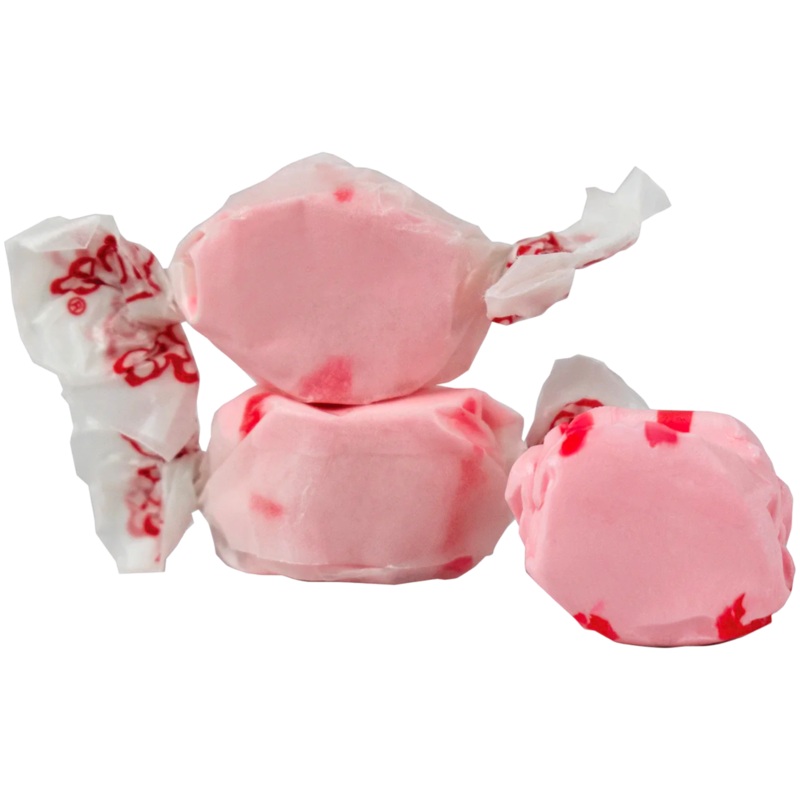 Cherry Salt Water Taffy|125g (0.28lb)|250g (0.55lb)|500g (1.1lb)|1kg (2.2lb)|P|B|62.5g (0.14lb)