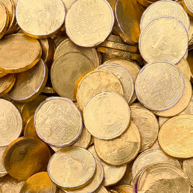 Chocolate Bitcoins|125g (0.28lb)|250g (0.55lb)|500g (1.1lb)|1kg (2.2lb)|P|B|62.5g (0.14lb)