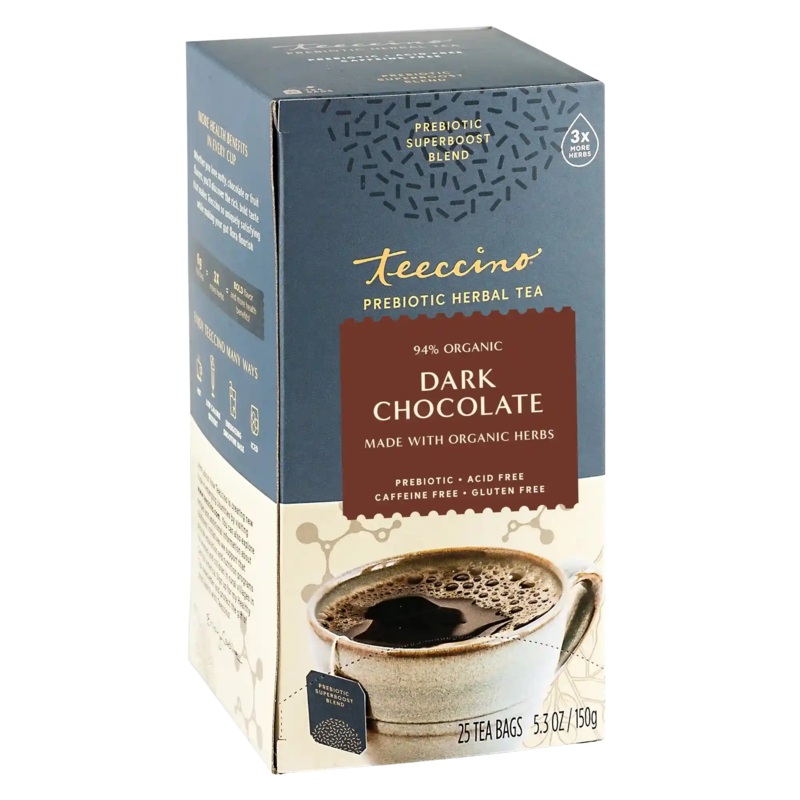 Dark Chocolate Prebiotic SuperBoost Herbal Tea